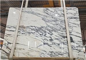 Polished Arabescato Corchia Gold Marble Slabs