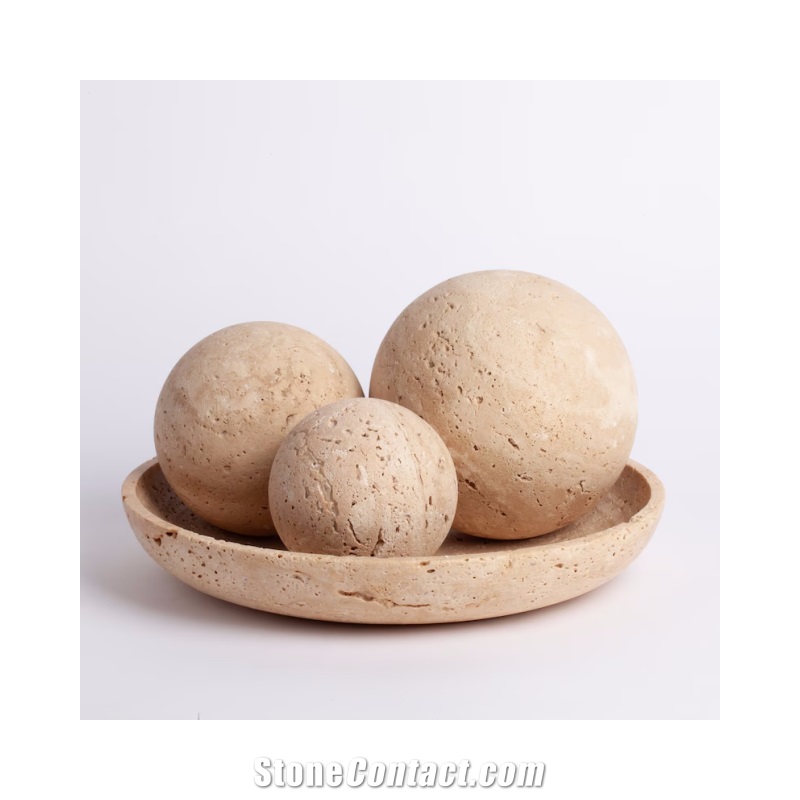 Travertine Sphere, Home Decor Products