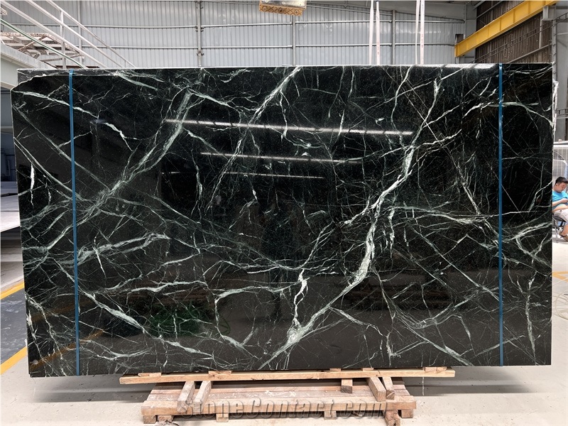 Verias Green Marble Slab Tiles