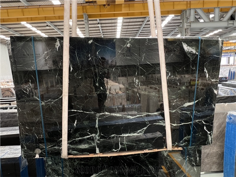 Verias Green Marble Slab Tiles