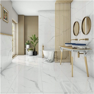 Alaska White 24×48 Polished Porcelain Tiles
