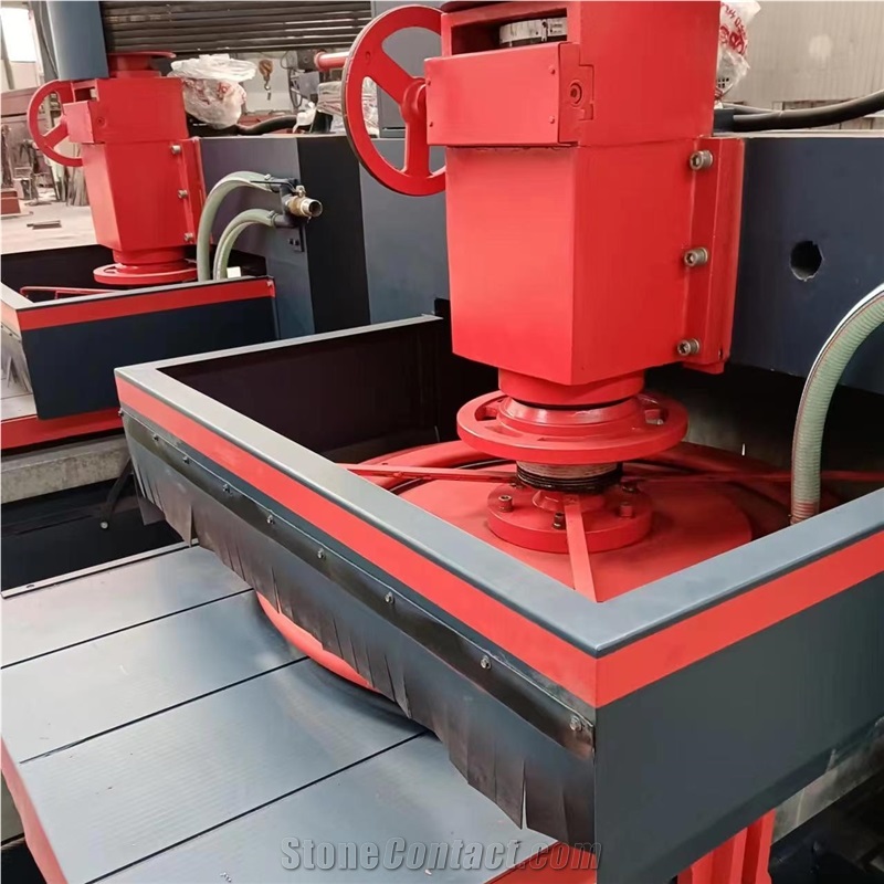 Gantry Stone Slab Tile Leveling Calibrating Thickness Fixing Machine
