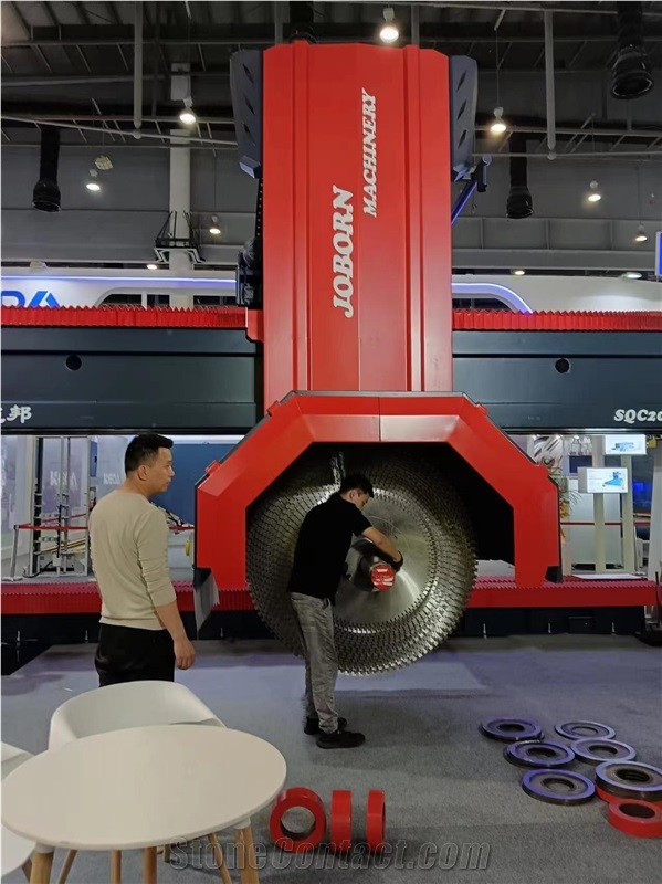 JOBORN 32 Blades Super Multi Disc Bridge Saw Block Cutting Machine