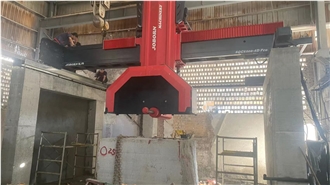 Multi Blade Giant Disc Bridge Saw Stone Block Cutting Machine (16 Pcs)
