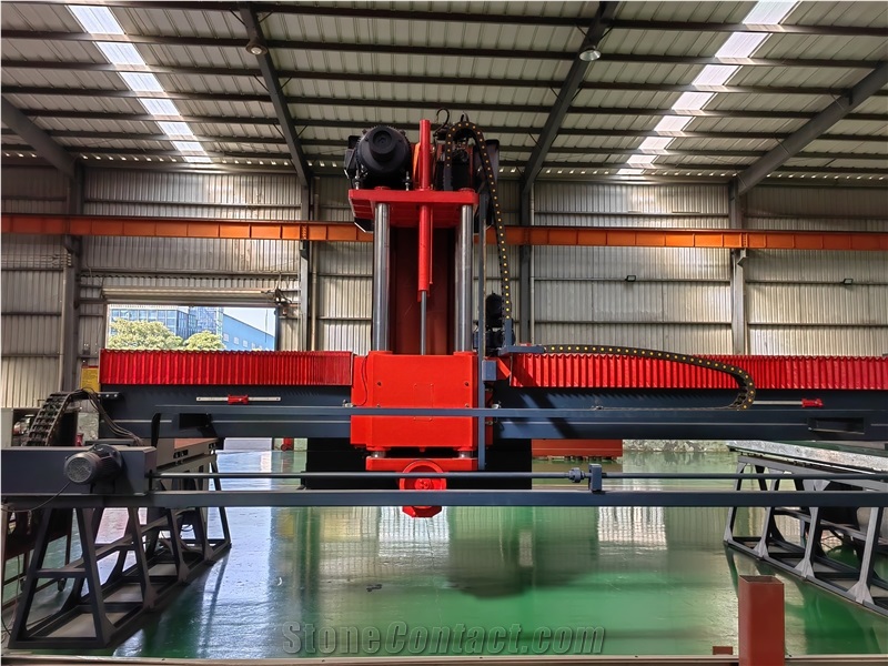 Multi Blade Giant Disc Bridge Saw Stone Block Cutting Machine (16 Pcs)