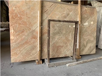 Breccia Rosato Rose Stone Tiles Primera Damascata Slab