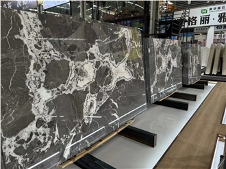 Calacatta Grey Picasso Slabs Home Wall Decoration Tile Calacatta Grey Picasso Slabs Home Wall Decoration Tile