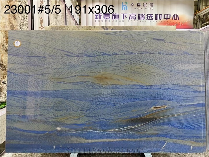 Grand Skylight Quartzite Blue Sky Macaubas Azul Imperial