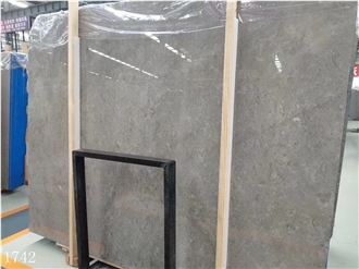 London Grey Marble Slabs Hotel Home Floor Use