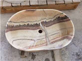 Red Dragon Onyx Wash Basin Red Dragon Onyx Wash Basin