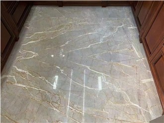 Turkey Picasso Gold Marble Slabs Wall Floor Use