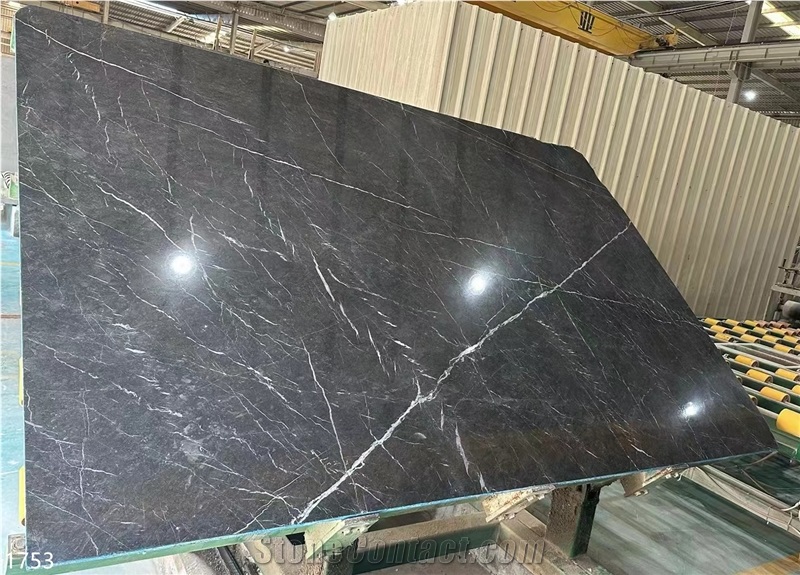 Wyndham Grey Marble Slabs High Polished Degree Stone Tile
