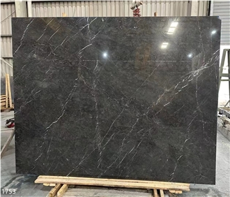 Wyndham Grey Marble Slabs High Polished Degree Stone Tile
