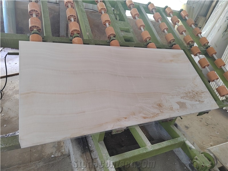Turkey Polished Ivory Onyx Big Slabs