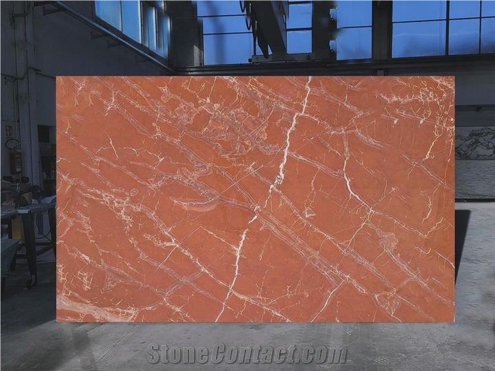 Rosso Rubino Marble- Rosso Collemandina Marble Slabs