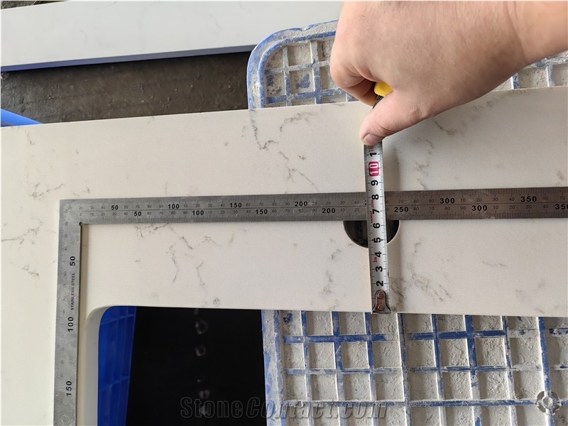 Carrara Breve Artificial Stone Countertops