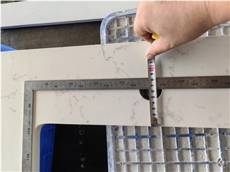 Carrara Breve Artificial Stone Countertops