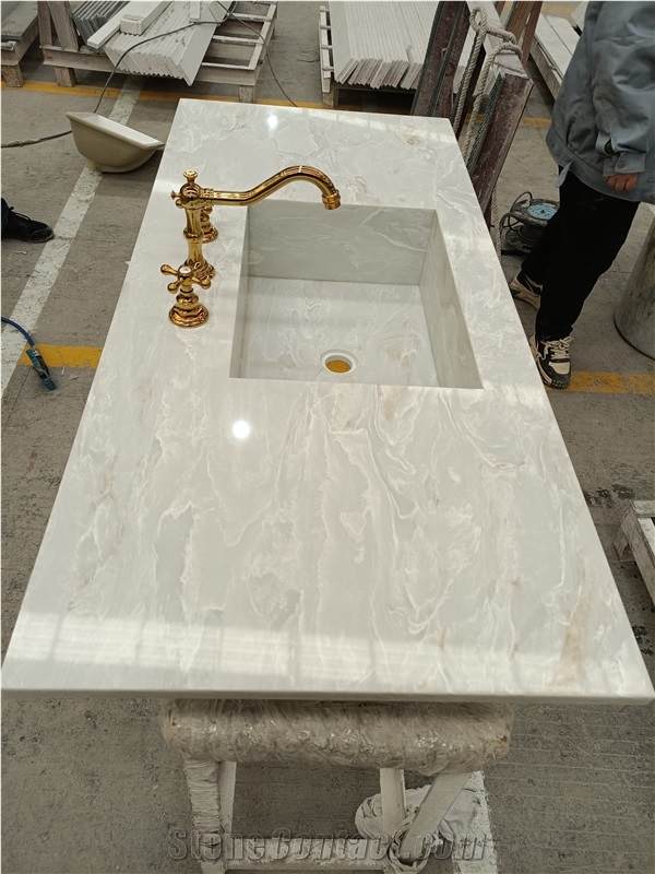 Concrete Blanc Artificial Stone Countertops