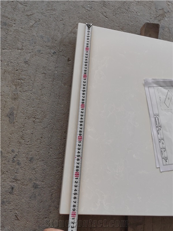 High Quality 4024 Crystal White Artificial Stone Countertop