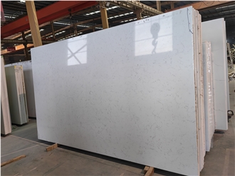 High Qyality 4068 Carrara Breve Quartz Slabs