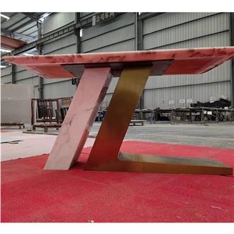GOLDTOP Calacatta White Marble Square Table Tops For Hotel