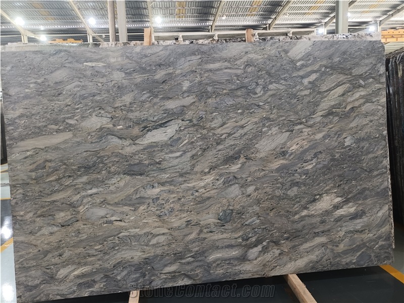Goldtop Natural Ocean Fantasy Quartzite Quartzite Tiles Slab