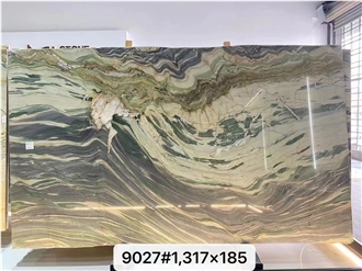 Goldtop Natural Ocean Fantasy Quartzite Quartzite Tiles Slab
