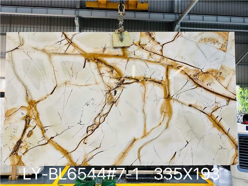 Goldtop New Natural Roma Imperial Quartzite Tiles Slab