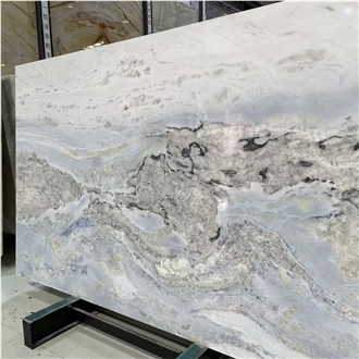 Goldtop New Quarry Natural Blue Cloud Quartzite Tiles Slab