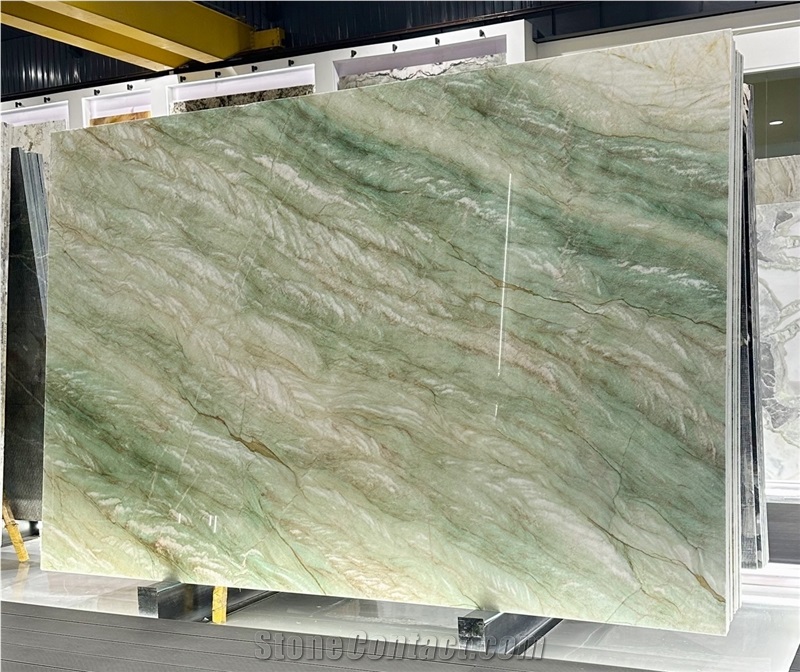 Goldtop New Quarry Natural Gaya Quartzite Tiles Slab