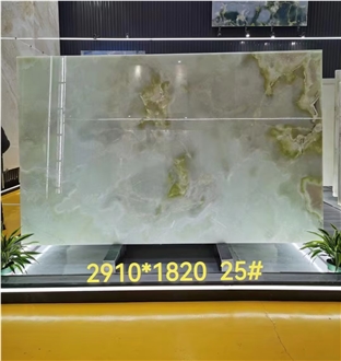 Goldtop New Quarry Natural Green Onyx Tile Slabs