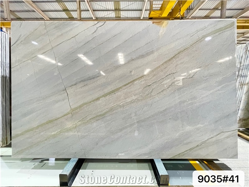 Goldtop New Quarry Natural Luce Di Luna Quartzite Tiles Slab