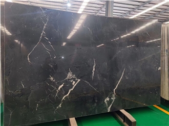 Goldtop New Quarry Natural Omega Black Quartzite Tiles Slab