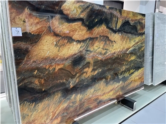 Goldtop New Quarry Natural Phoenix Quartzite Tiles Slab