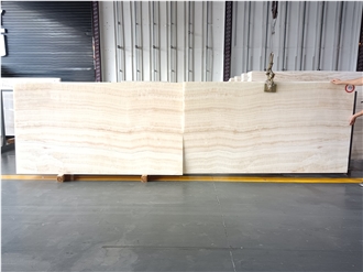 Goldtop New Quarry Natural Vanilla White Onyx Tiles Slab