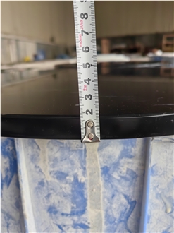 Goldtop OEM Black Marquina Round Table Tops