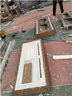 GOLDTOP OEM Natural Turkey Grey Marble Countertops