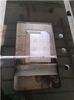GOLDTOP OEM/ODM Absolute Black Granite Countertops
