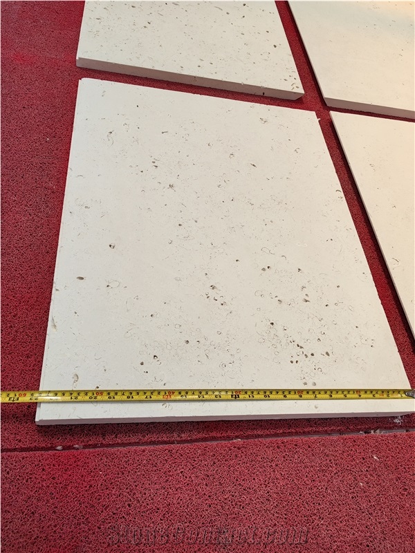GOLDTOP OEM/ODM Ivory White Cheese Limestone Tiles