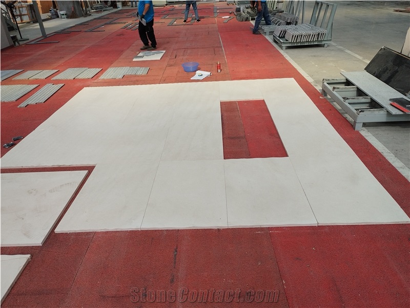 GOLDTOP OEM/ODM White Limestone Countertop