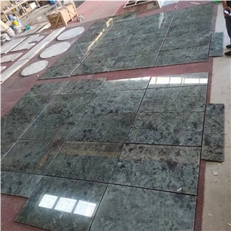 GOLDTOP Polished Lemurian Blue Granite Slabs For Tile