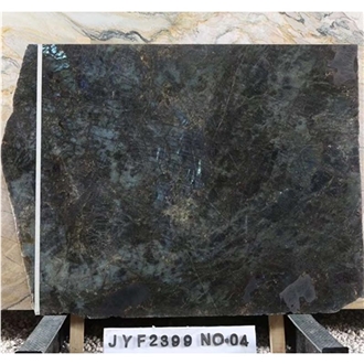 GOLDTOP Polished Lemurian Blue Granite Slabs For Tile
