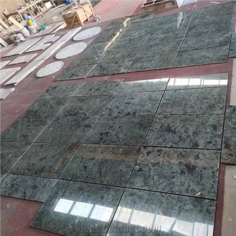 GOLDTOP Polished Lemurian Blue Granite Slabs For Tile
