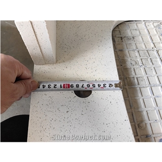 Goldtop White Limestone Modern Style Countertops