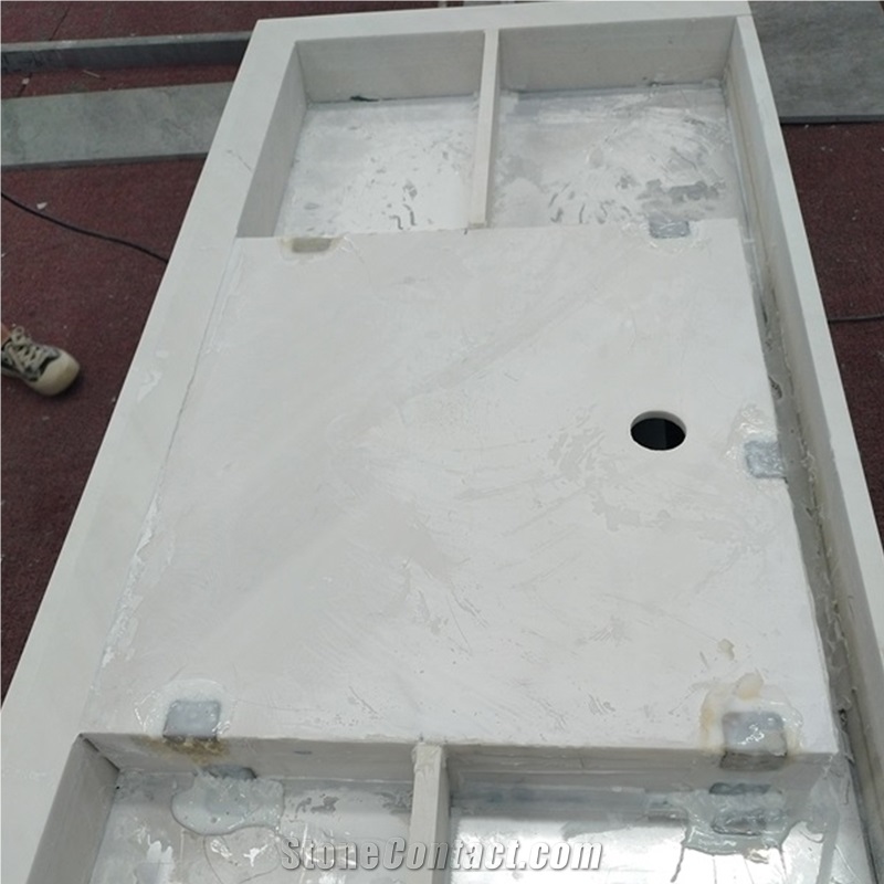 Goldtop White Limestone Modern Style Countertops