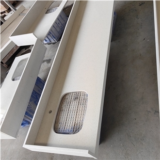 Goldtop White Limestone Modern Style Countertops