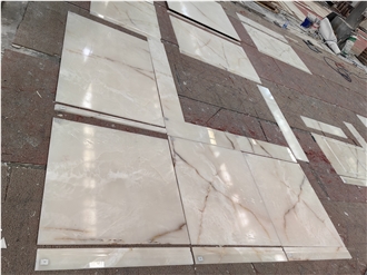 GOLDTOP White Onyx Natural Stone Tiles For Interior