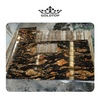 High Quality Cosmic Black Granite Kitchen Countertop