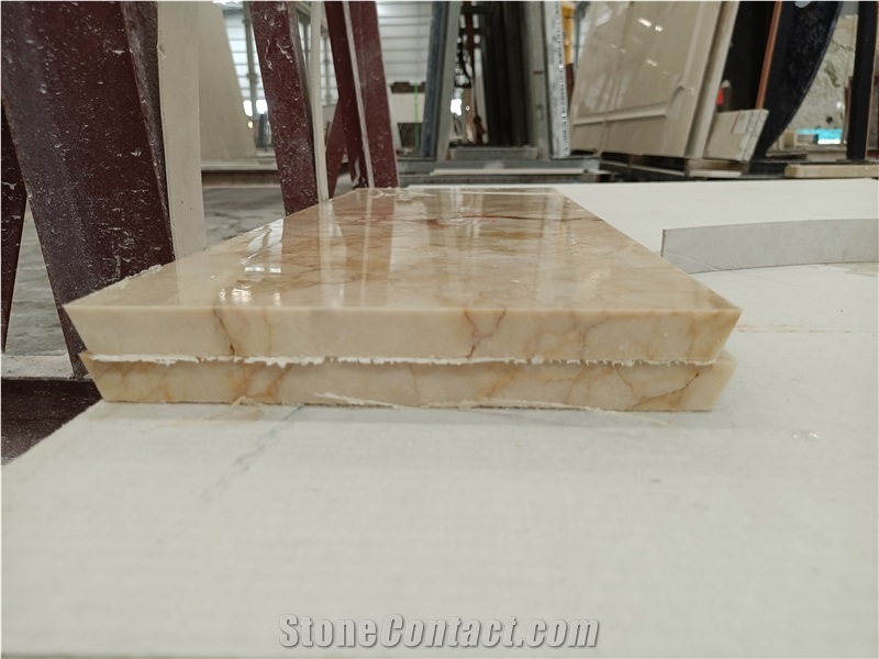Hot Sale Polished Royal Amber Marble Slabs