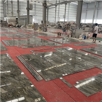 Hotel Good Quality Fusion Blue Quartzite Floor Tiles